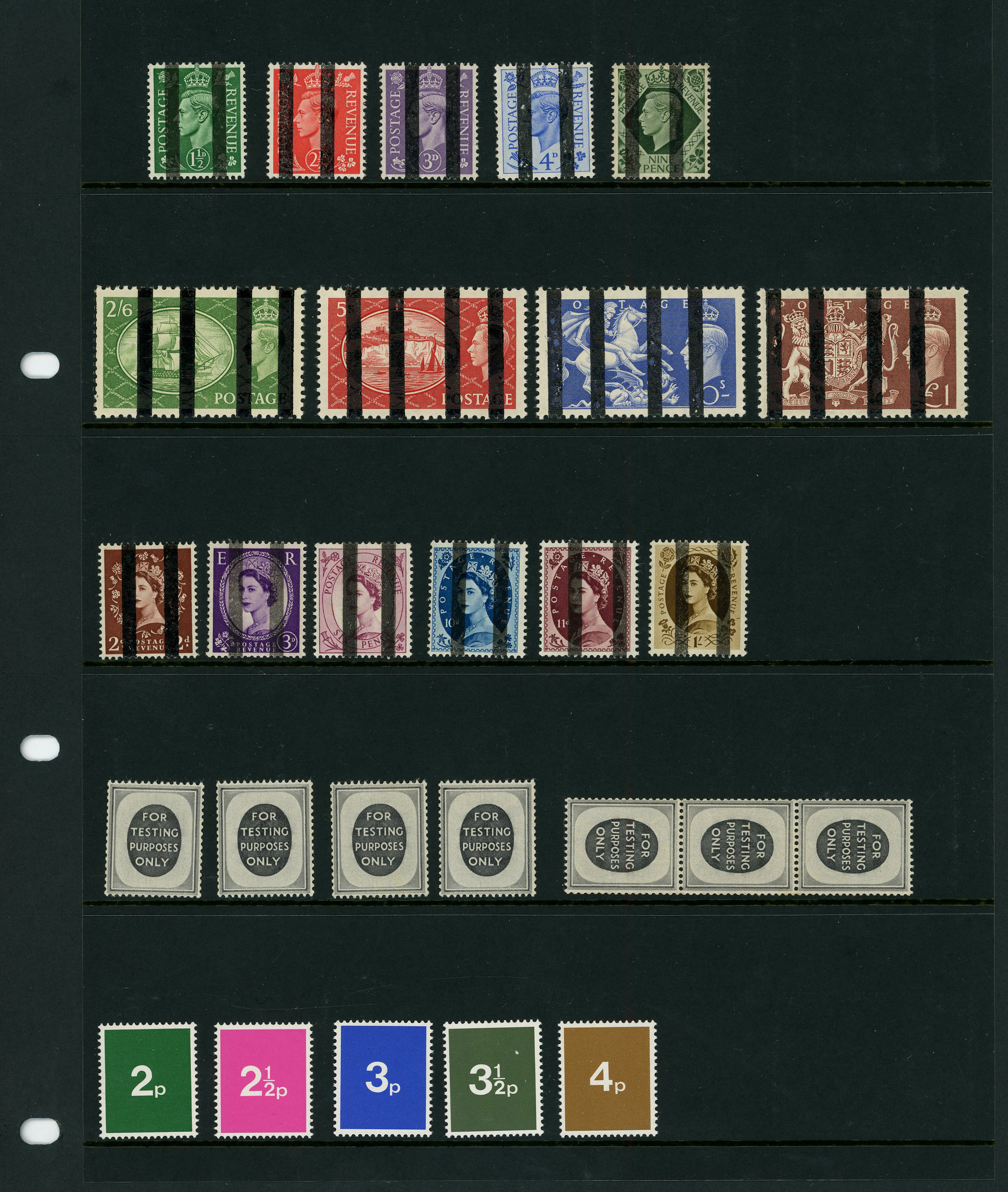 1937-1971 collection of KGVI & QEII...