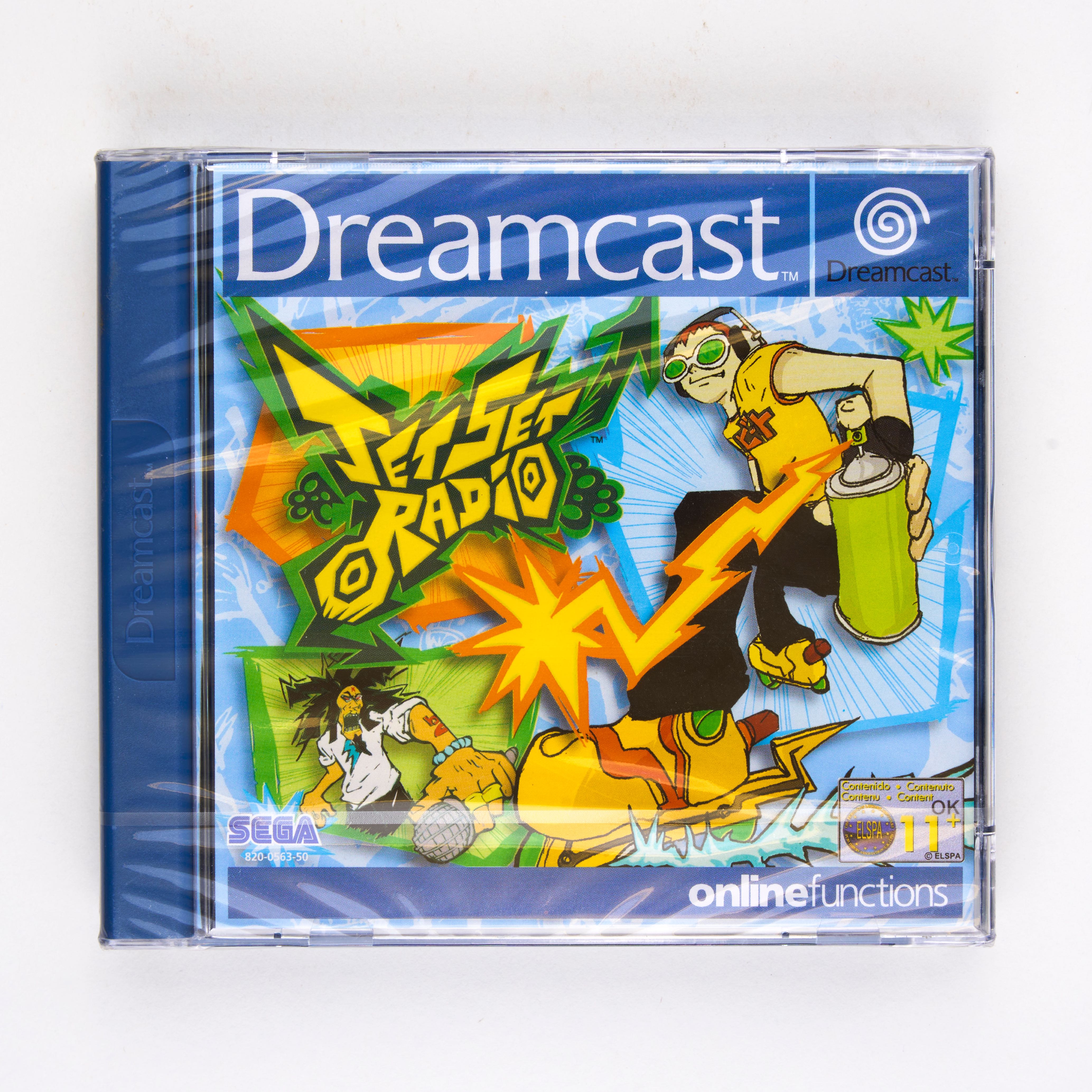 SEGA - Jet Set Radio  - Dreamcast - Sealed 