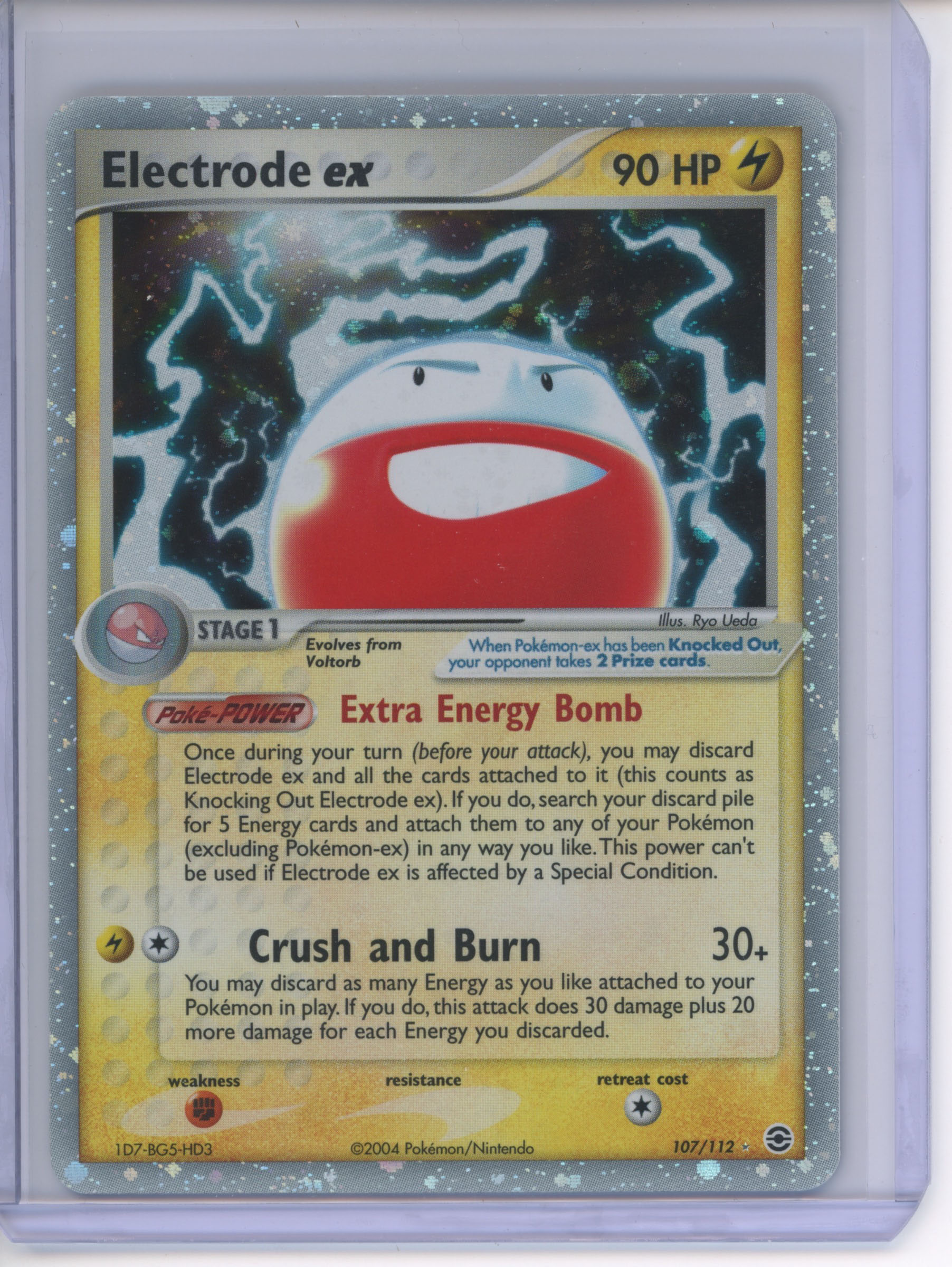 Pokémon TCG - Electrode ex Fire Red & Leaf Green 107/112