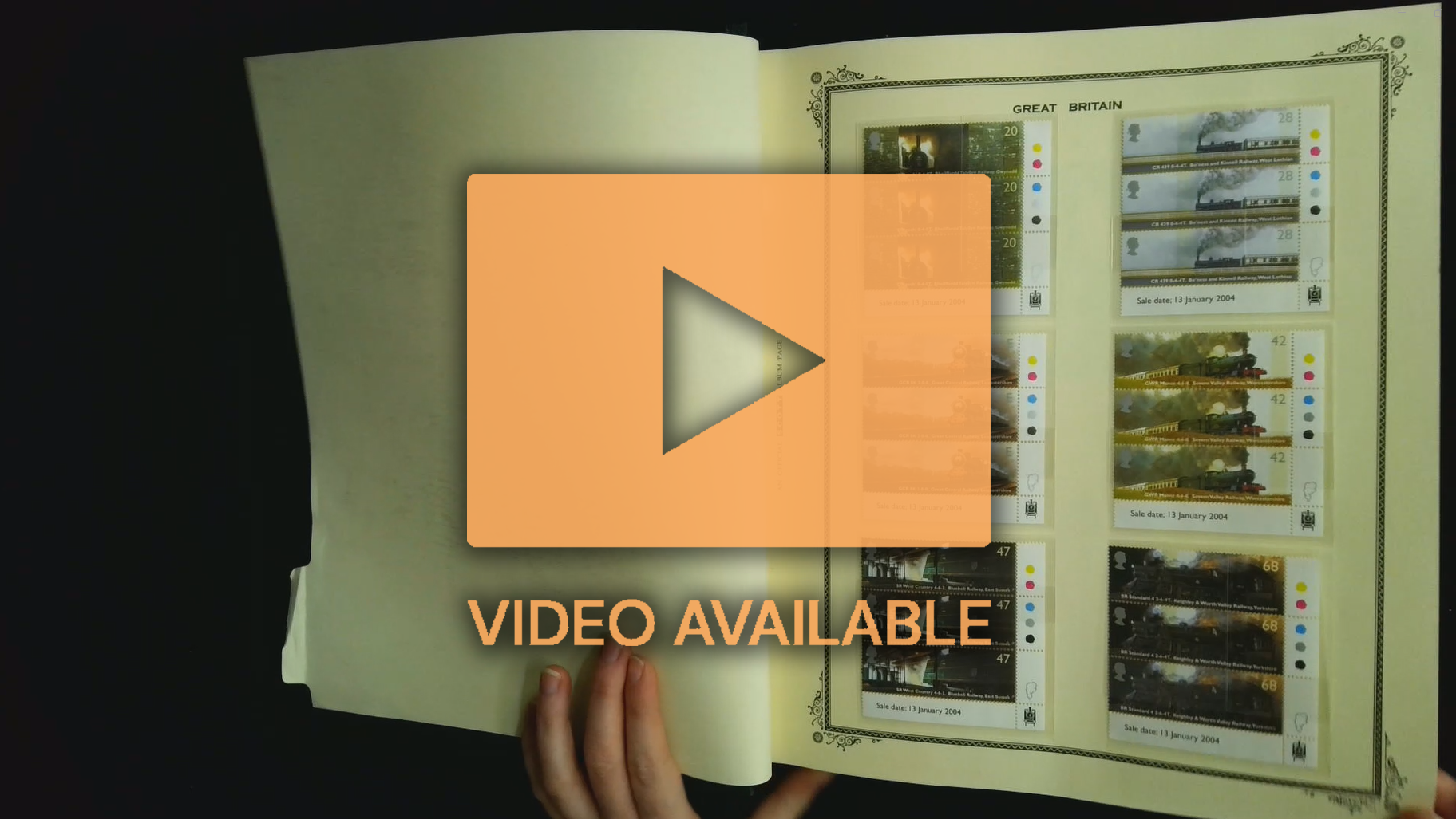 GB 2004-13 mint collection of commemorative issues in blocks of three to six 