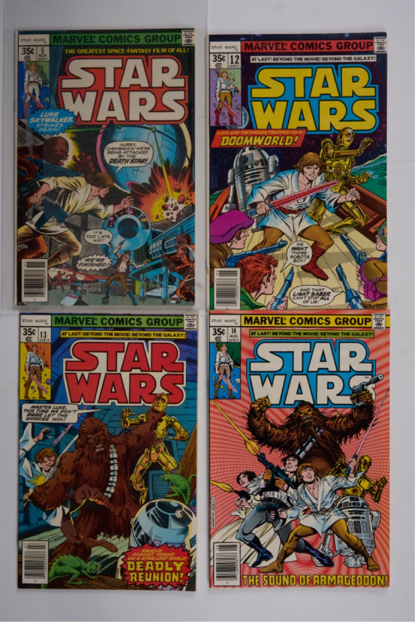 Star Wars Volume 1 (Marvel Comics, 1977-78) Bundle of 9