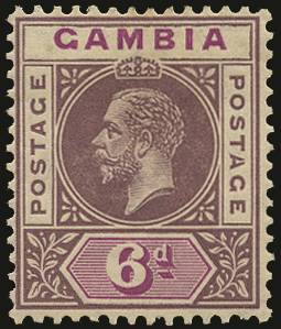 Gambia SG94a mint