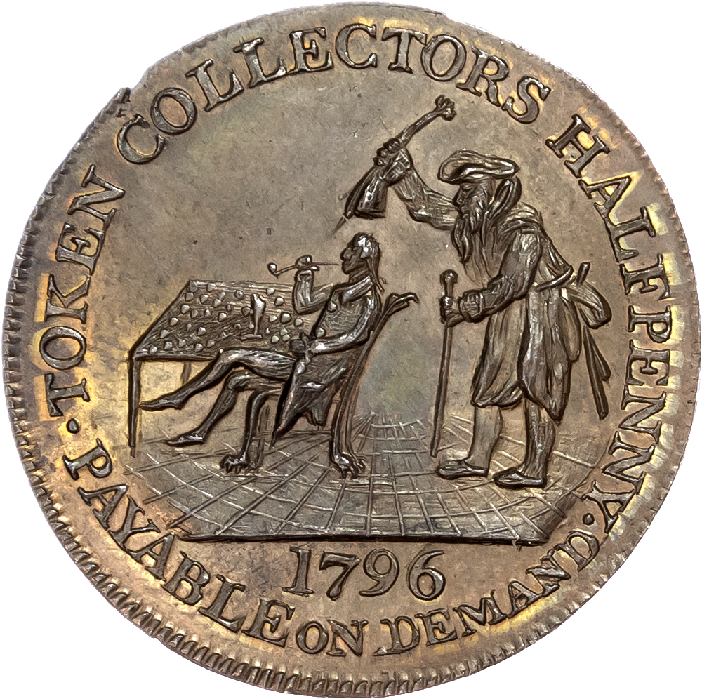 London ‑ Smithfield Mathew Denton ‘Collectors Halfpenny’ 1796