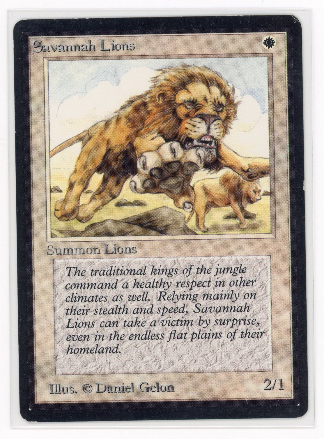 Savannah Lions - Beta (GD+)