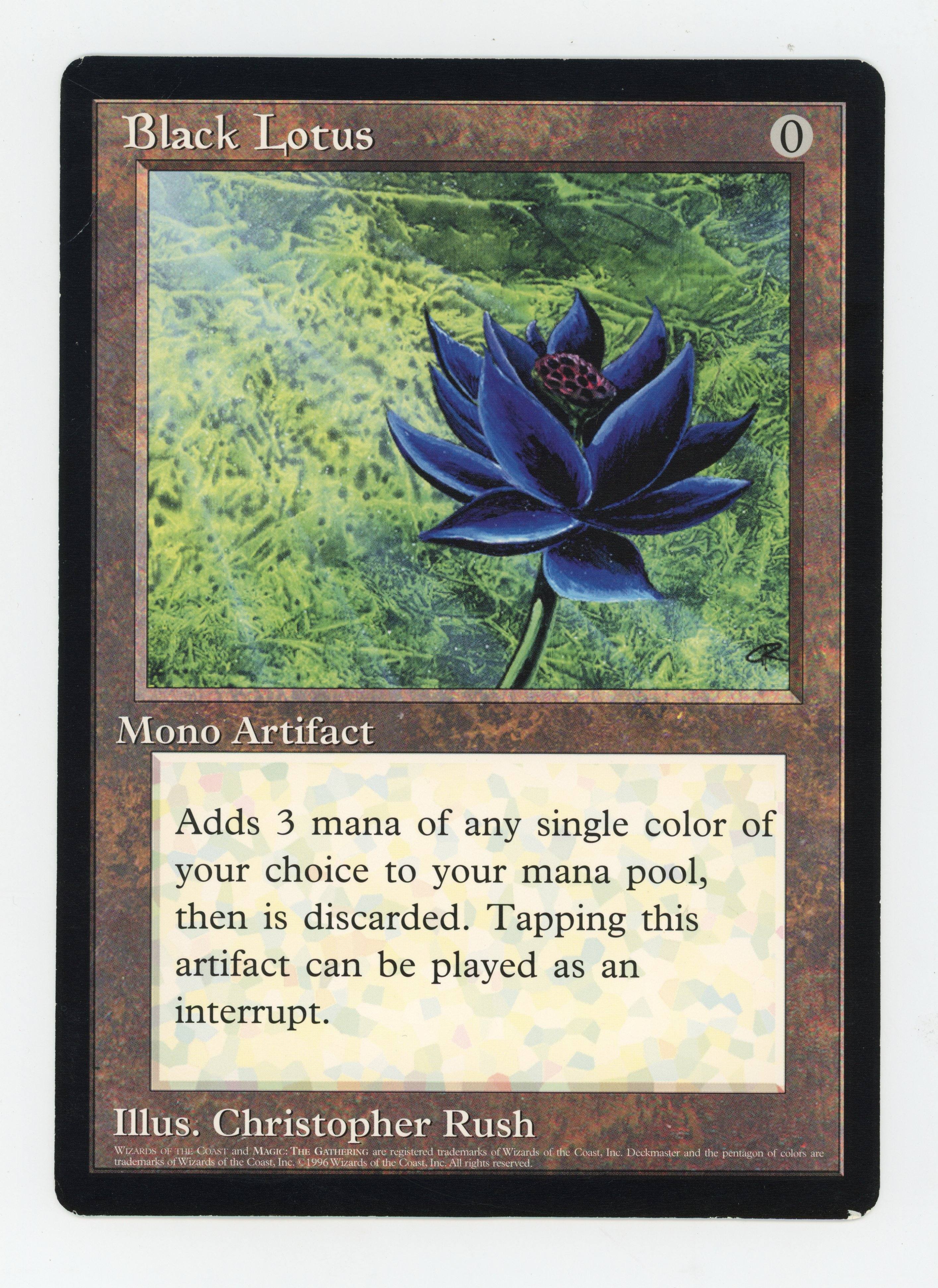 Black Lotus - 6x9 Oversized Promo (GD)
