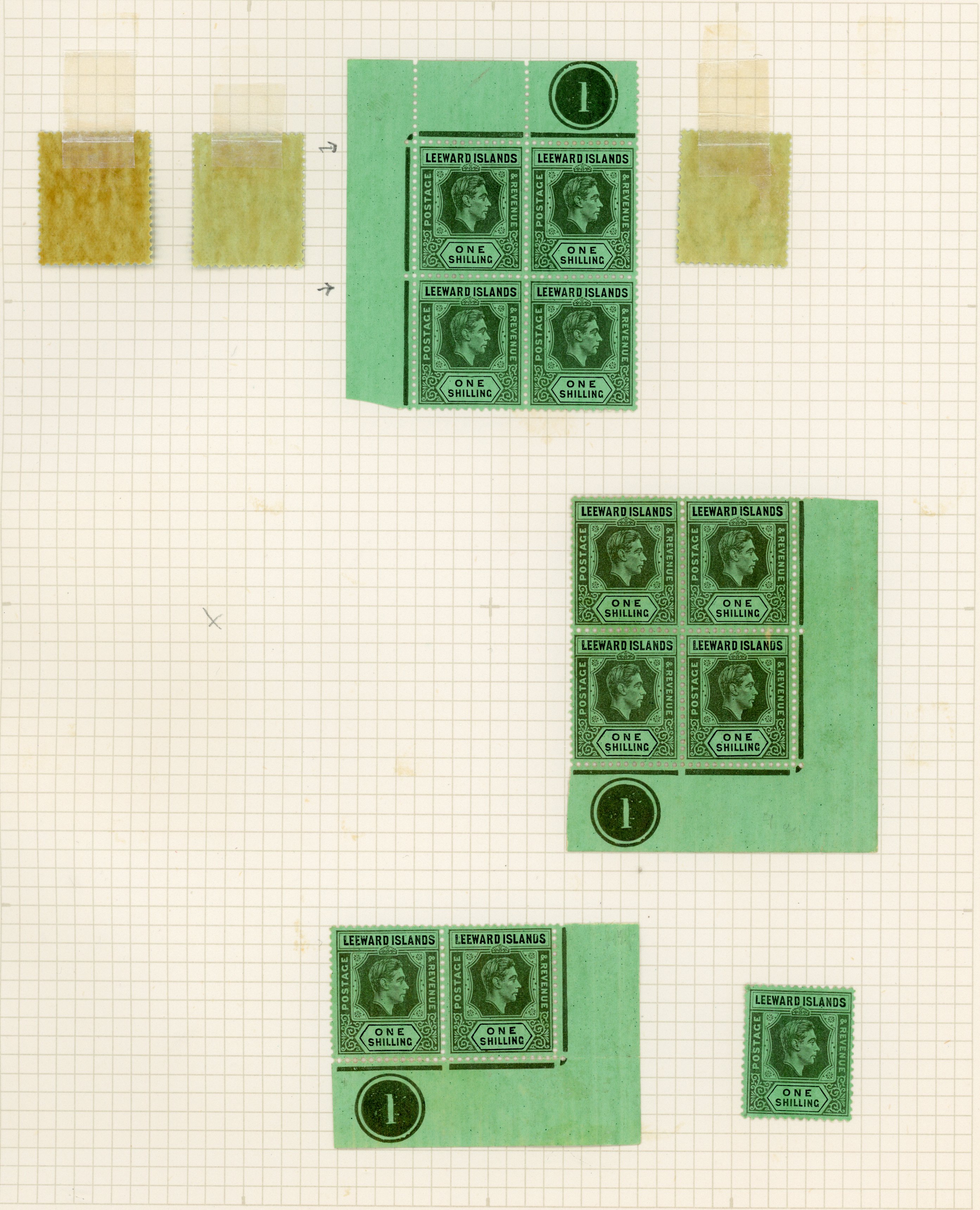 Leeward Islands SG 110-bb study