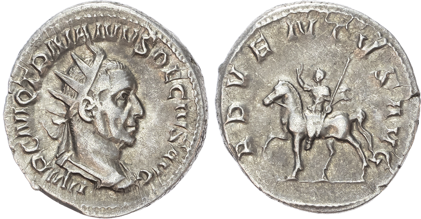 Trajan Decius (AD 249-251) AR Antoninianus, Rome, AD 249, 4.54g. 