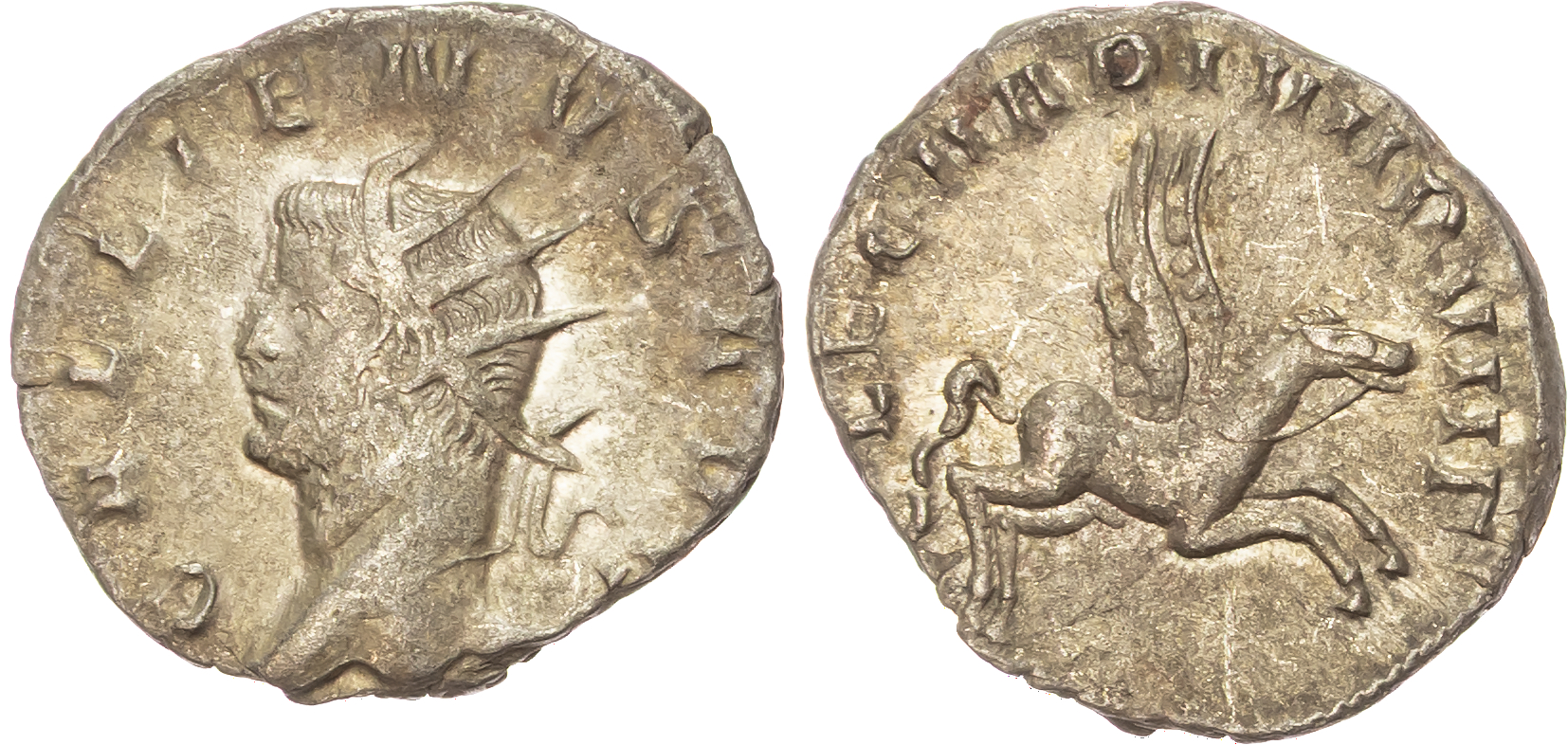 Gallienus (AD 253-268), Antoninianus, 'Legionary Series', Milan, AD 260-261, 3.02g.