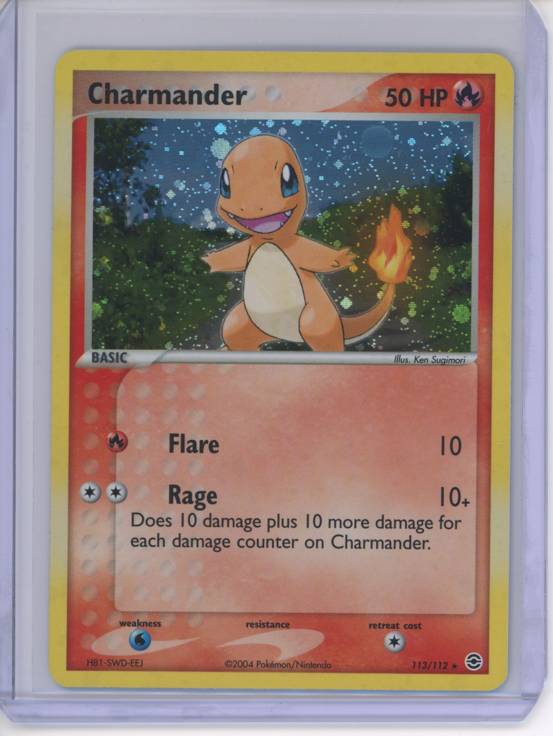 Pokémon TCG - Charmander - Ex Fire Red & Leaf Green 113/112
