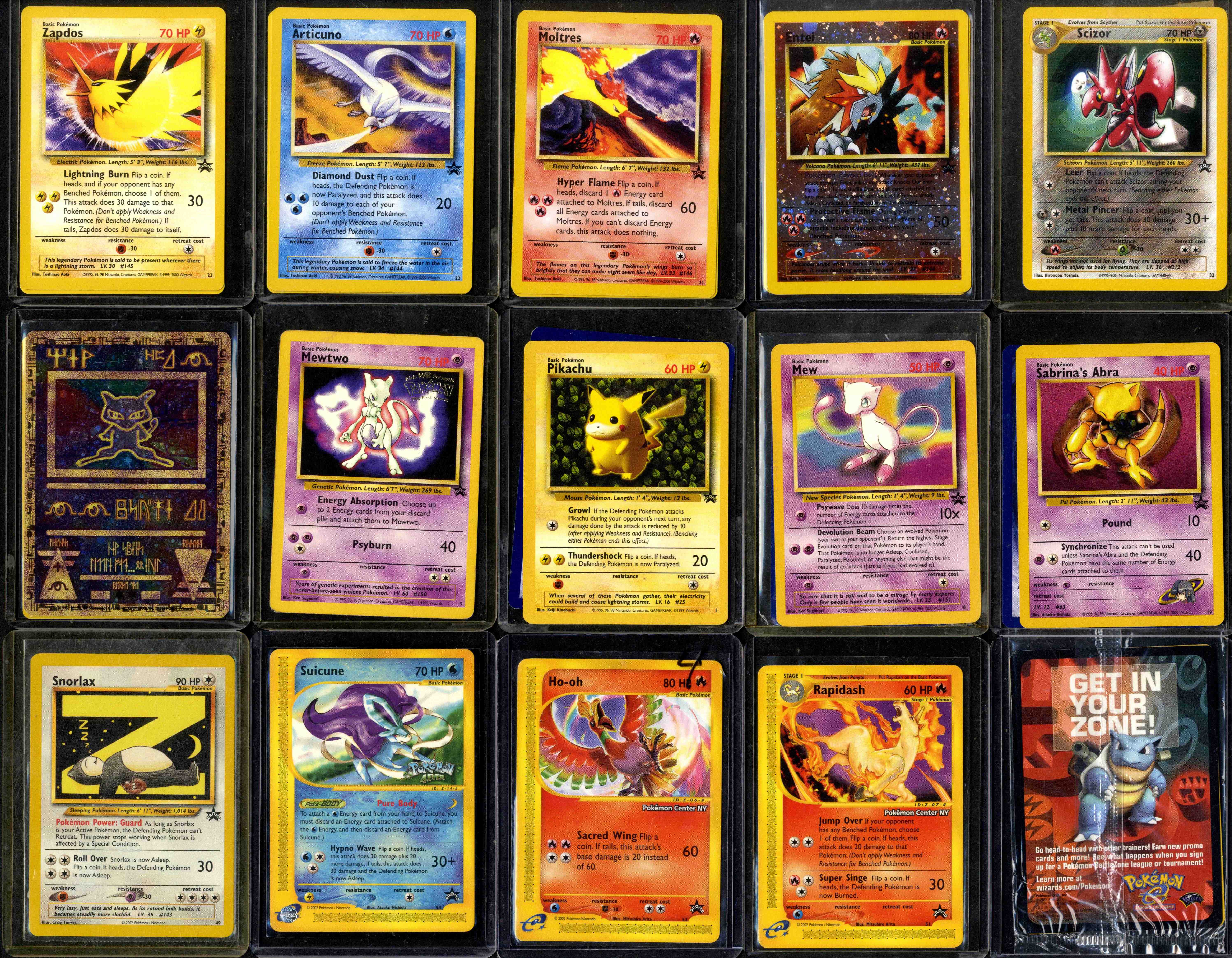 Pokémon TCG - Black Star Promo Complete Set #55/53