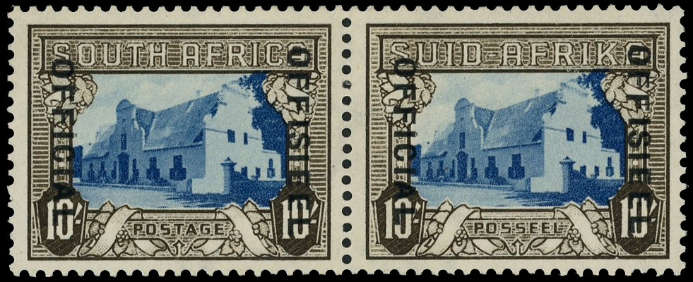 South Africa SG O29 pair mint