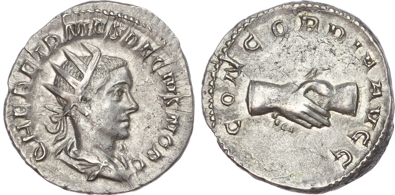 Herennius Etruscus Caesar (AD 250-251) AR Antoninianus, Rome, 3.64g. 