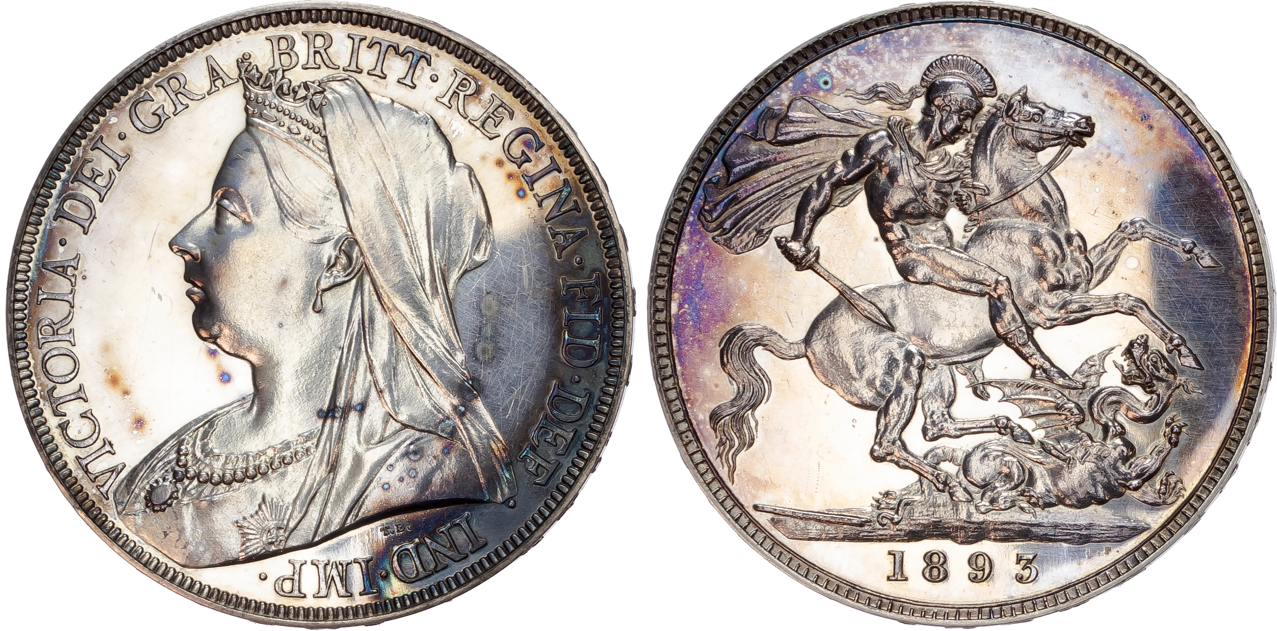 Victoria (1837-1901) Proof Set 1893.