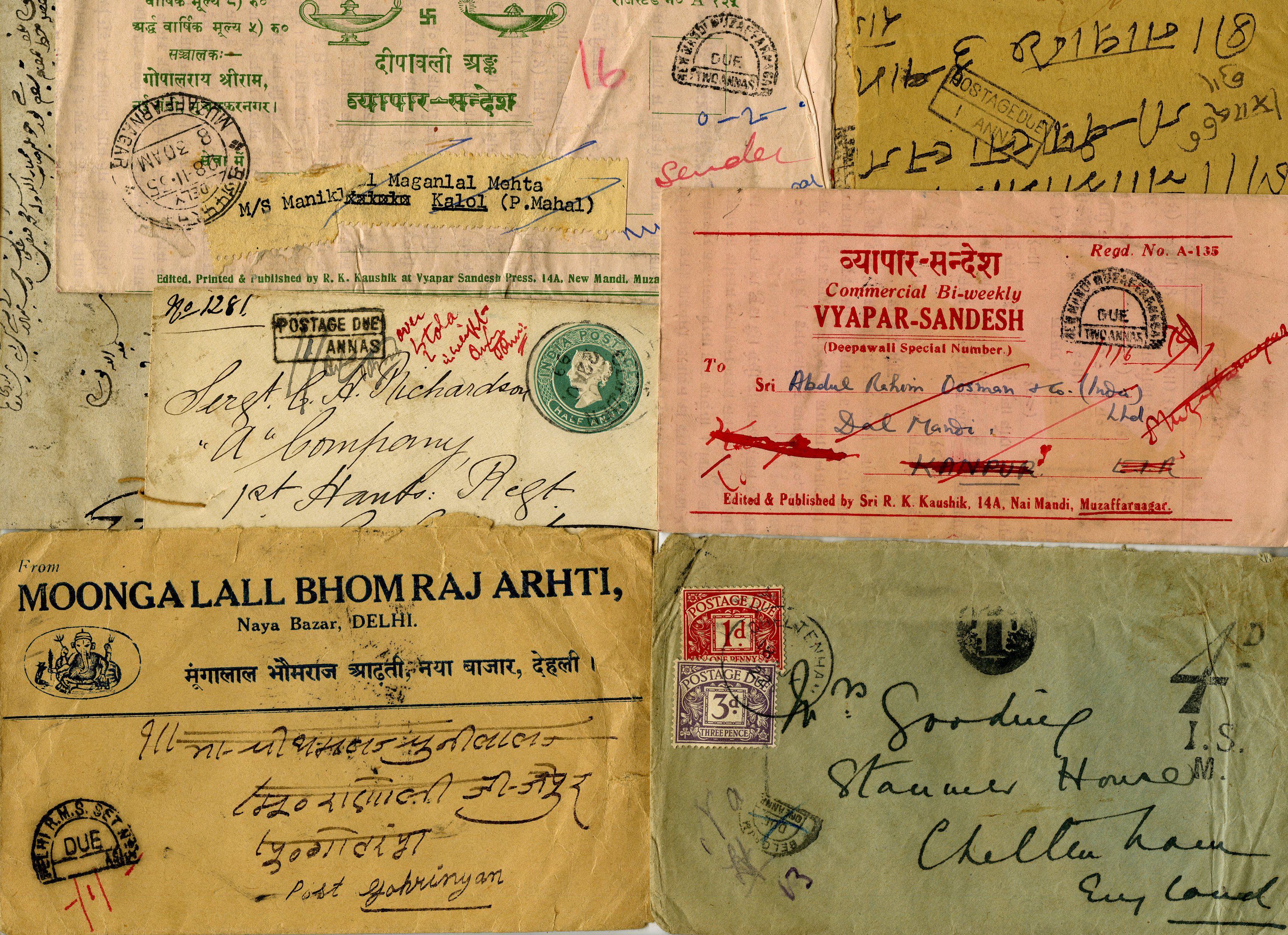 POSTAL HISTORY: 1897-1970 selection of...