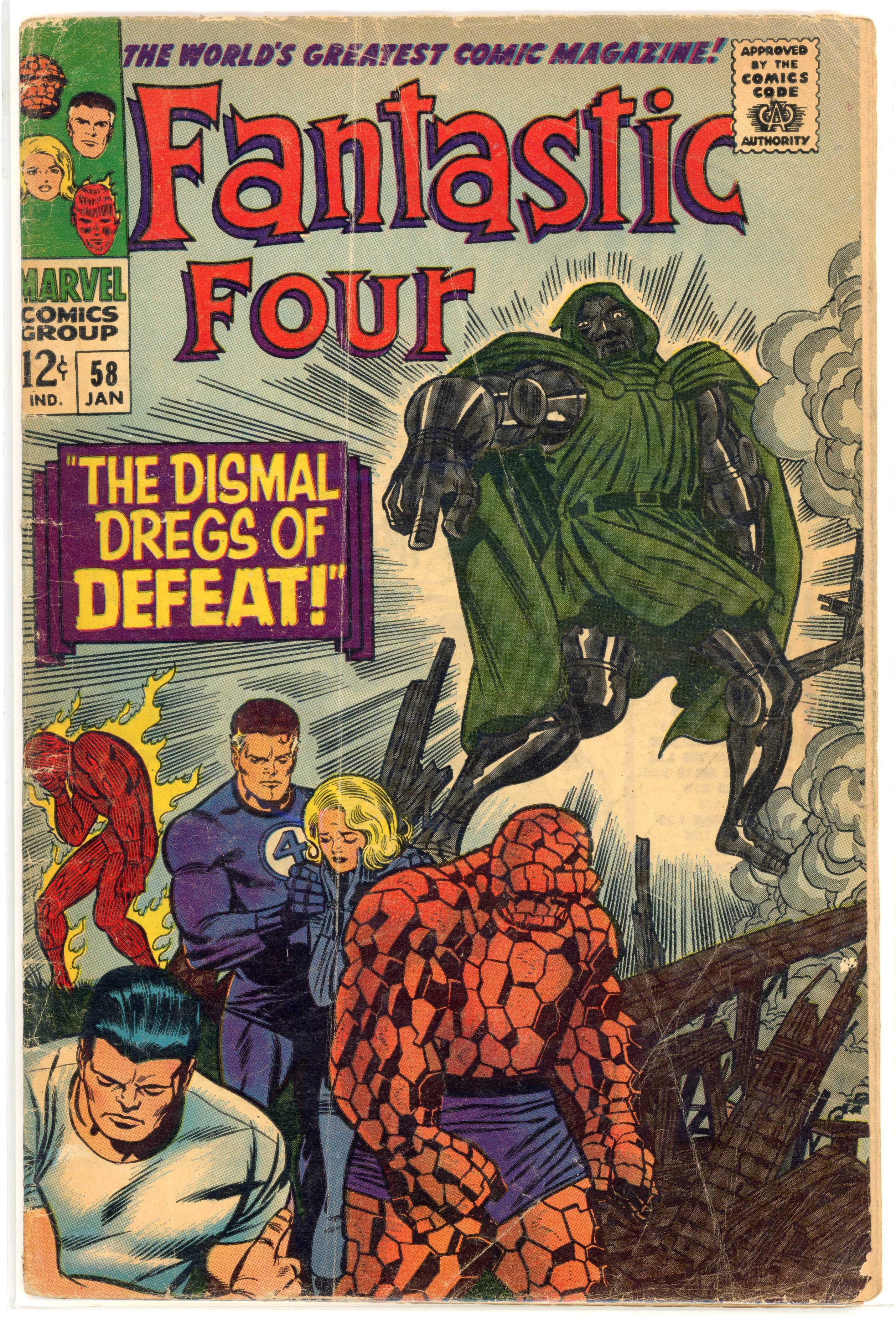 Fantastic Four #58 (Marvel Comics, 1967)