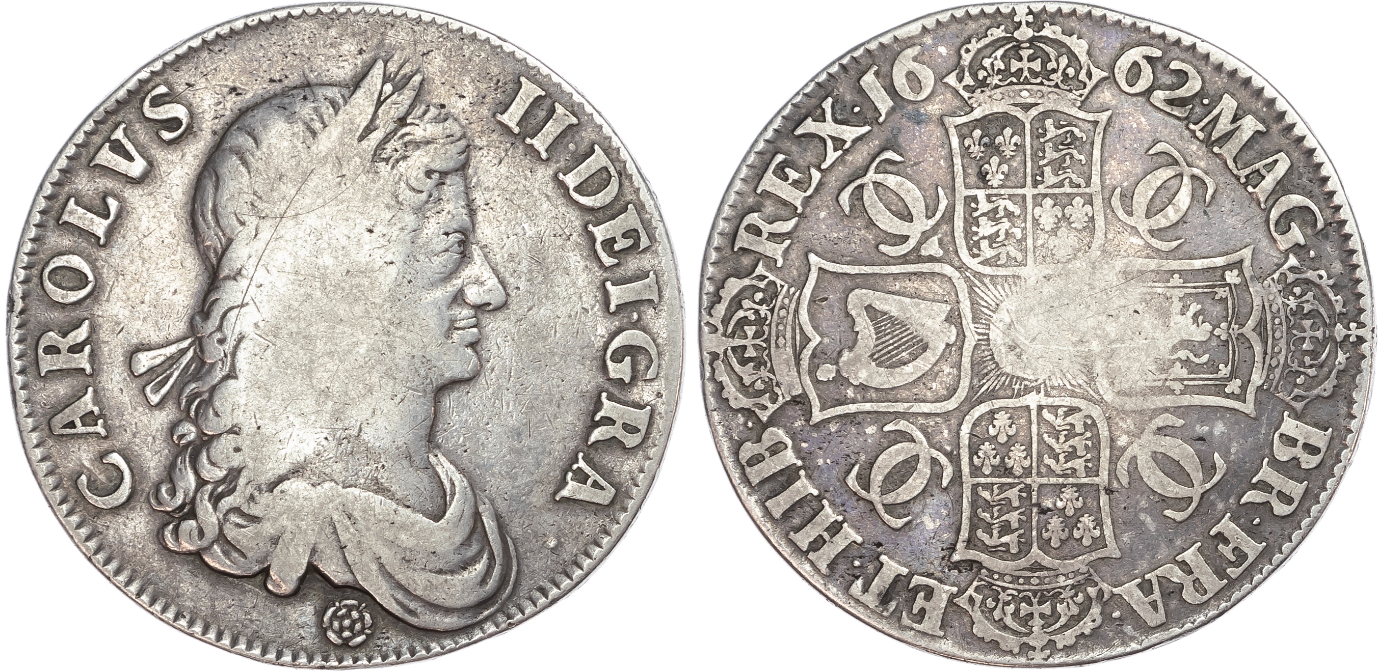 Charles II (1660-1685), Crown, 1662. 