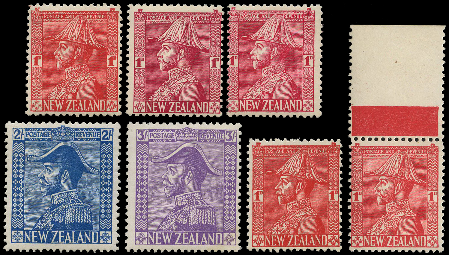 1926-34 1d Field Marshal Cowan paper x 4...