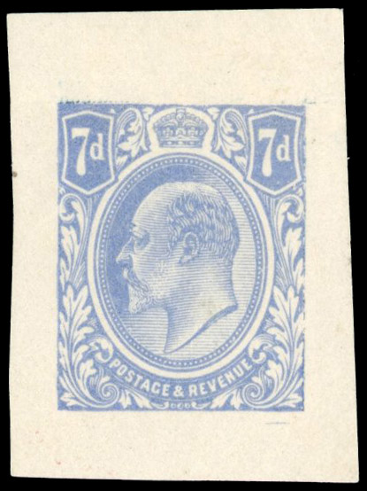 GB SG 249 1911 7d colour trial