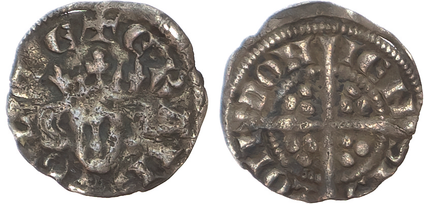 Edward I (1272-1307), AR Farthing Class 3D/3E.