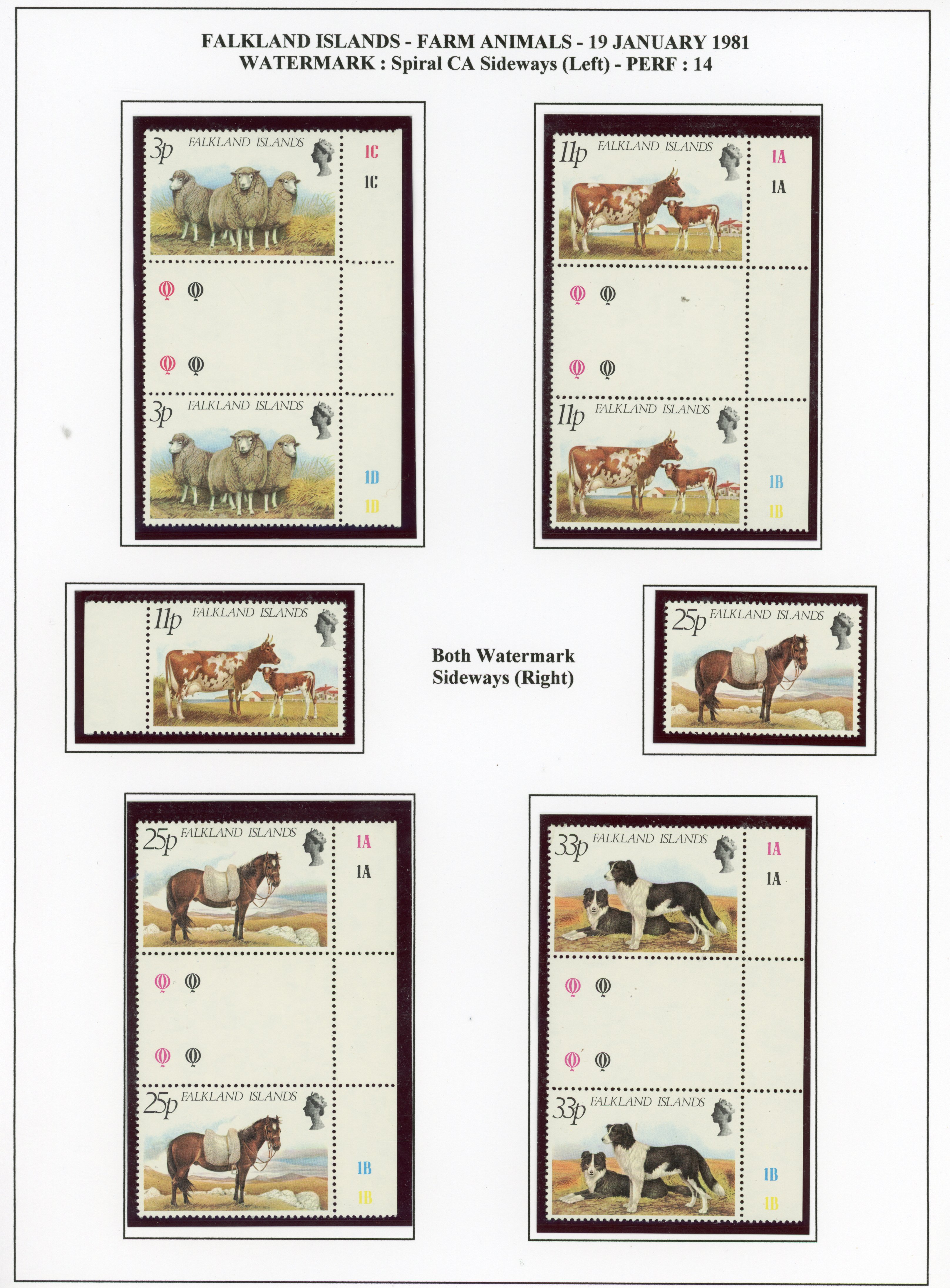 Falkland Islands SG 392-5 mint