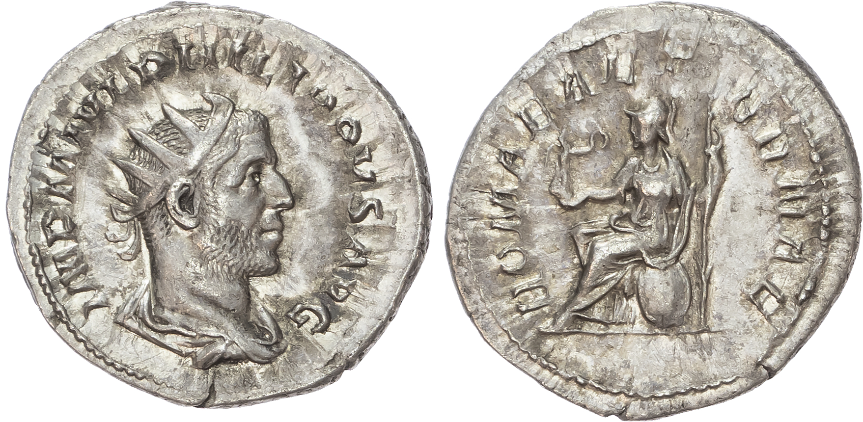 Philip I (AD 244-249) AR Antoninianus, Rome, AD 244-247, 4.32g. 