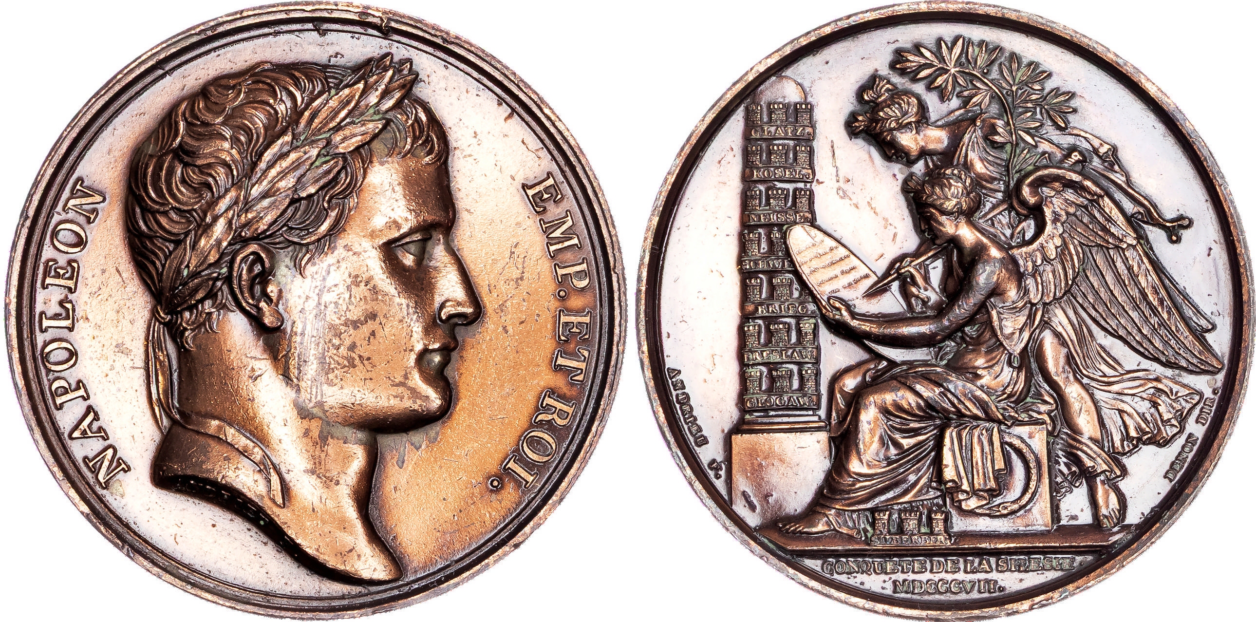 France, First Empire. Napoléon I, Conquest of Silesia.