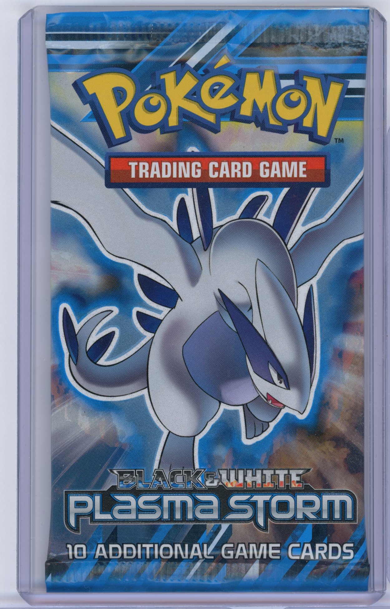 Black & White Plasma Storm Sealed Booster Pack - Lugia Artwork