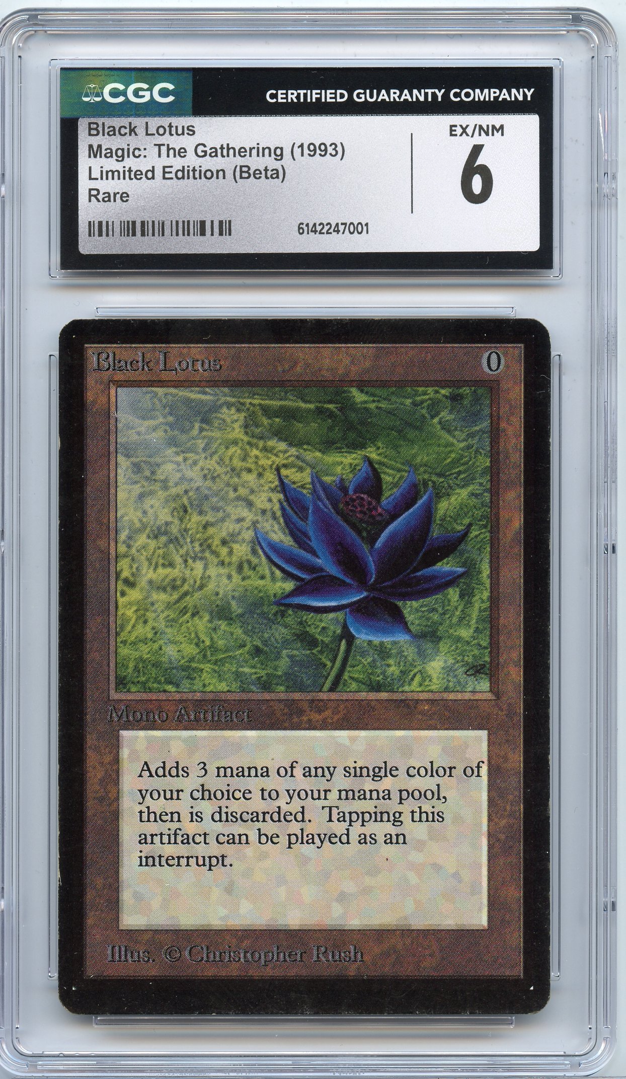 CGC 6 Black Lotus - Limited Edition Beta