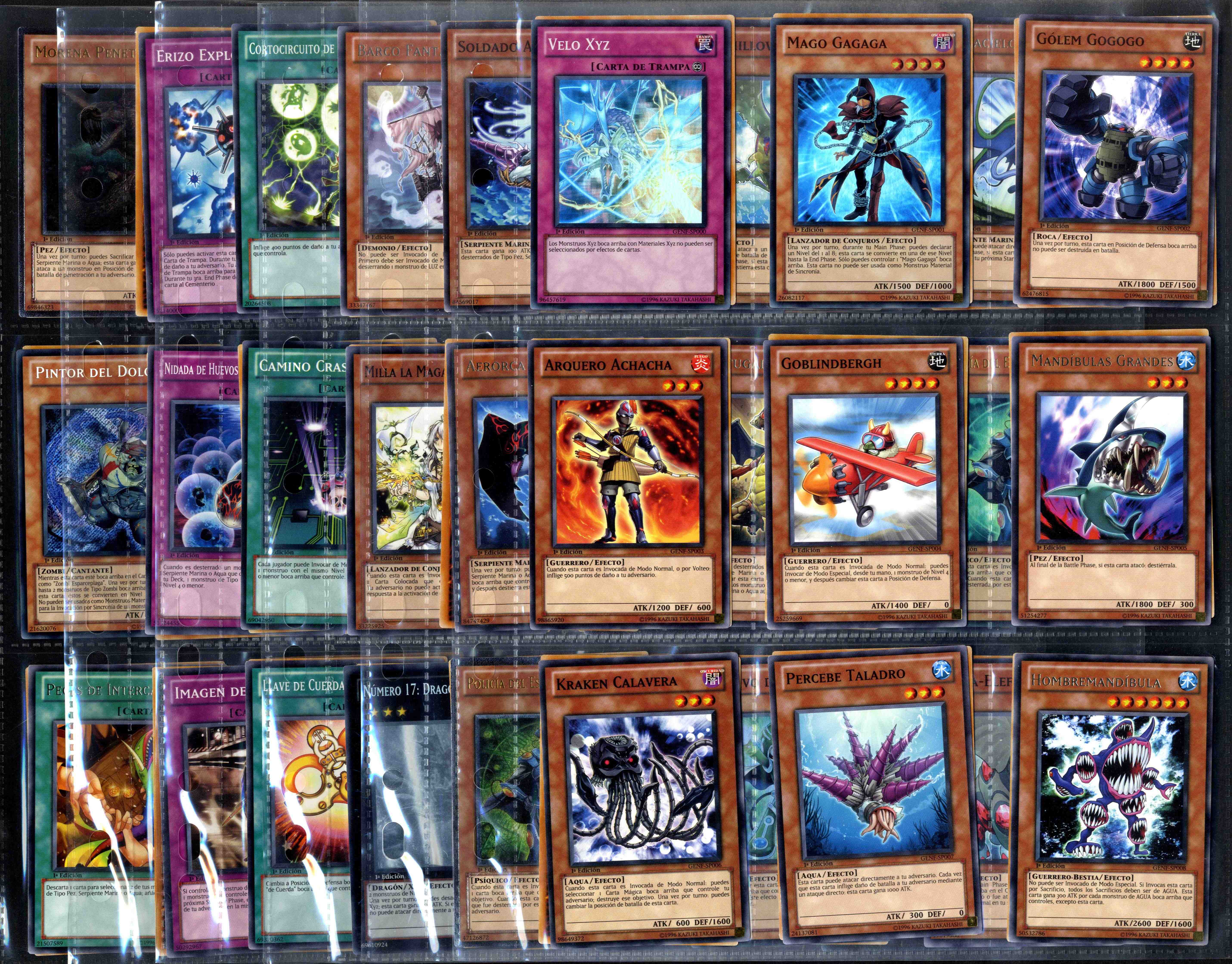 Yu-Gi-Oh! Generation Force 1st Edition Spanish Set