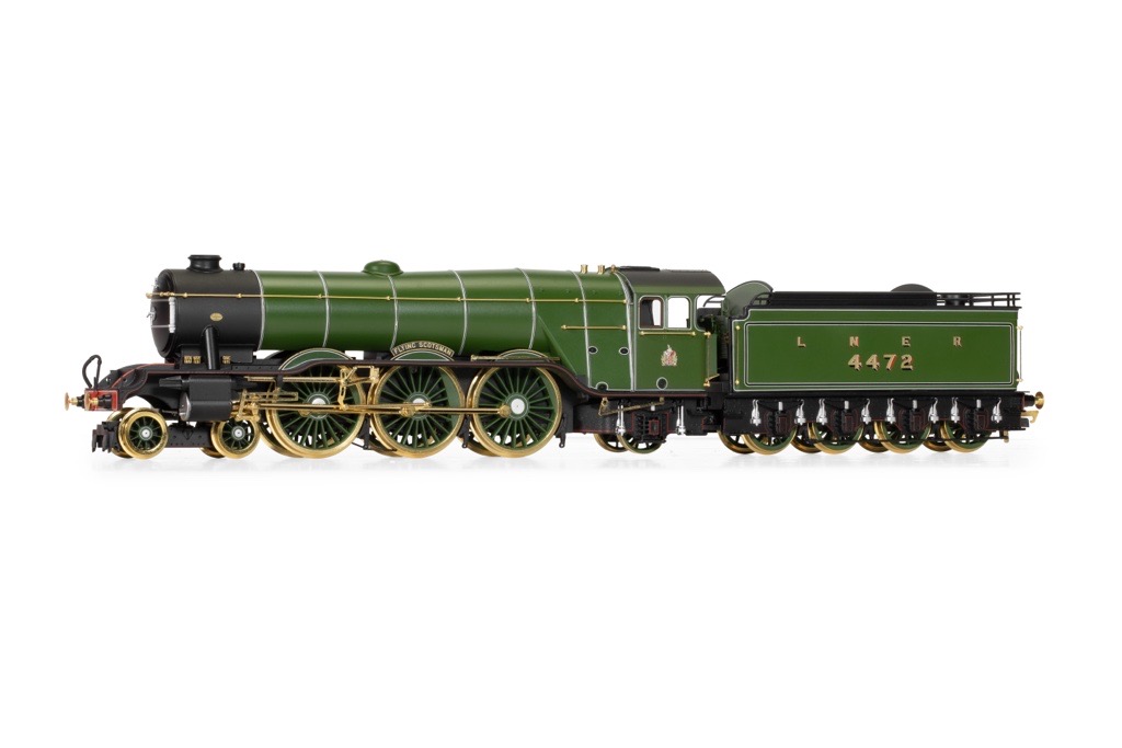 Hornby - Gold plated flying Scotsman locomotive
