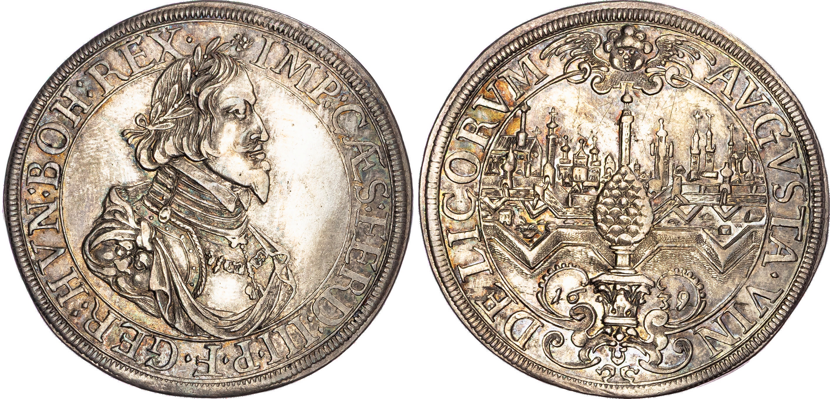 Germany, Augsburg, Ferdinand III (1637-1657), silver Taler, 1641