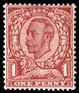 Great Britain 1912 (UNUSED) SG341var