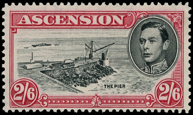 Ascension SG 45cb mint