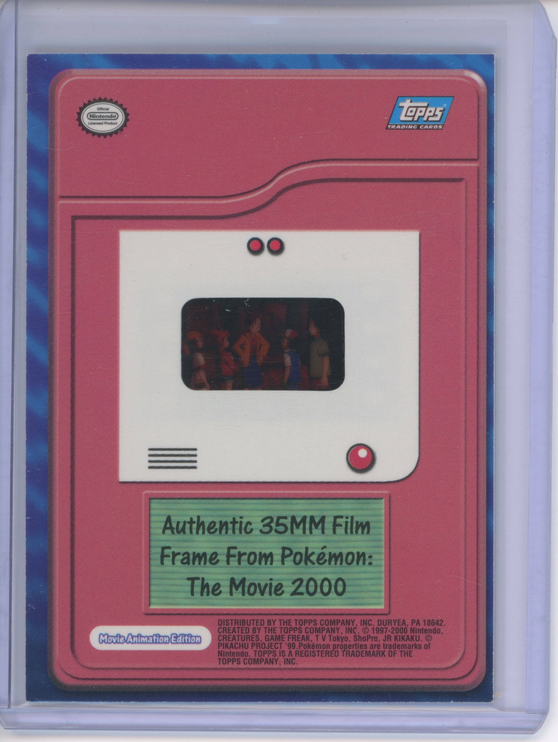 Pokémon Topps - Authentic Film Cell - Pokémon The Movie 2000
