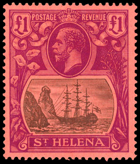 St Helena SG 96 var mint