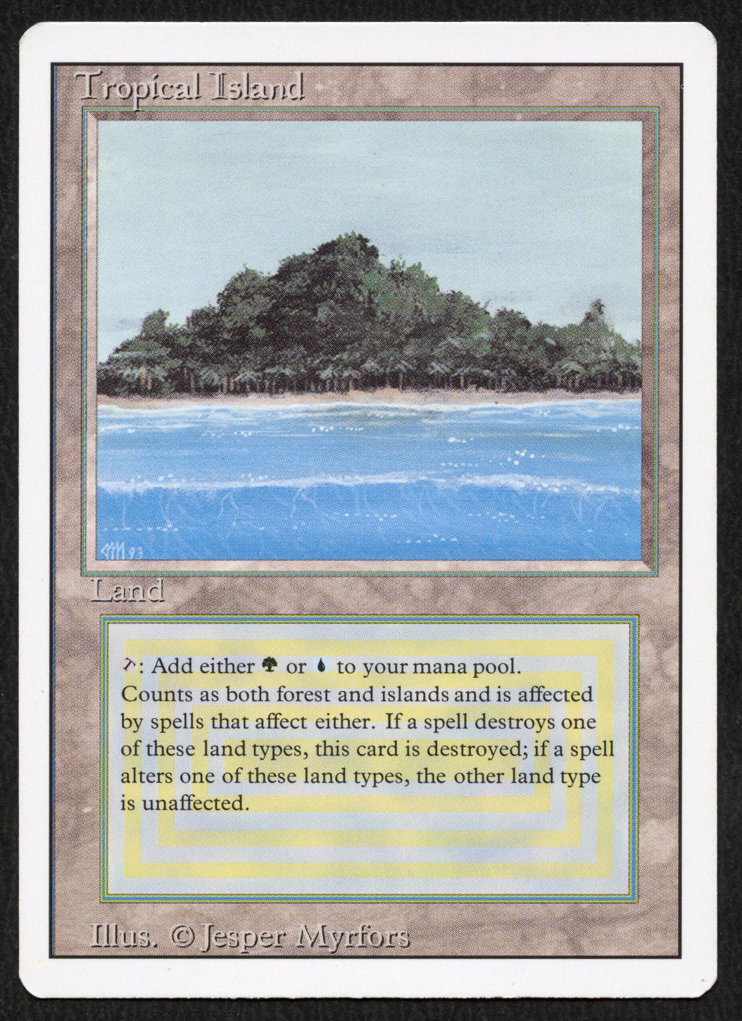 Tropical Island - Revised - Light Play Condition