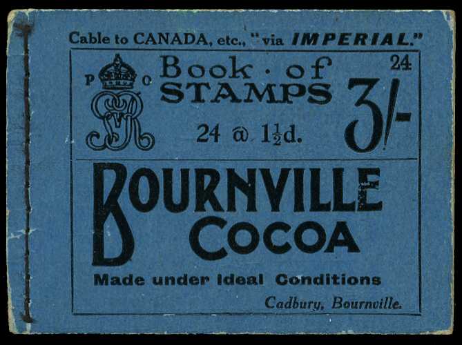 1922 (June) 3/- experimental booklet (#24),...