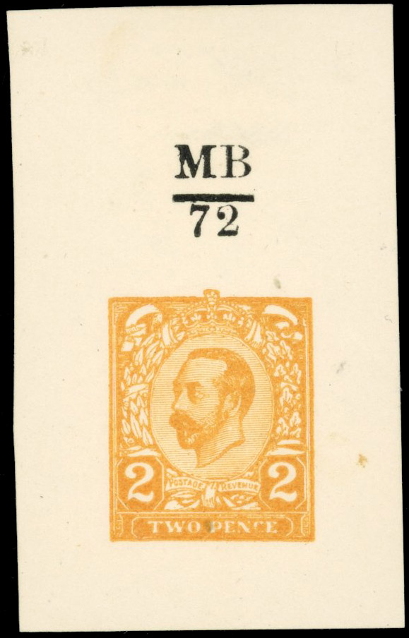 GB 1911-12 Hentschel Small Format 3d yellow