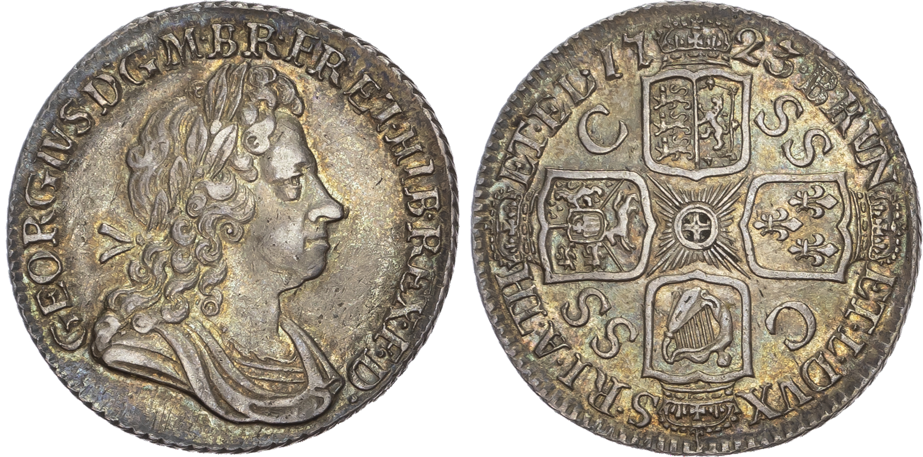 George I (1714-1727), South Sea Company, Shilling, 1723