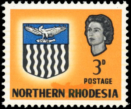 Northern Rhodesia SG 78 1963 3d 'fallen eagle' mint