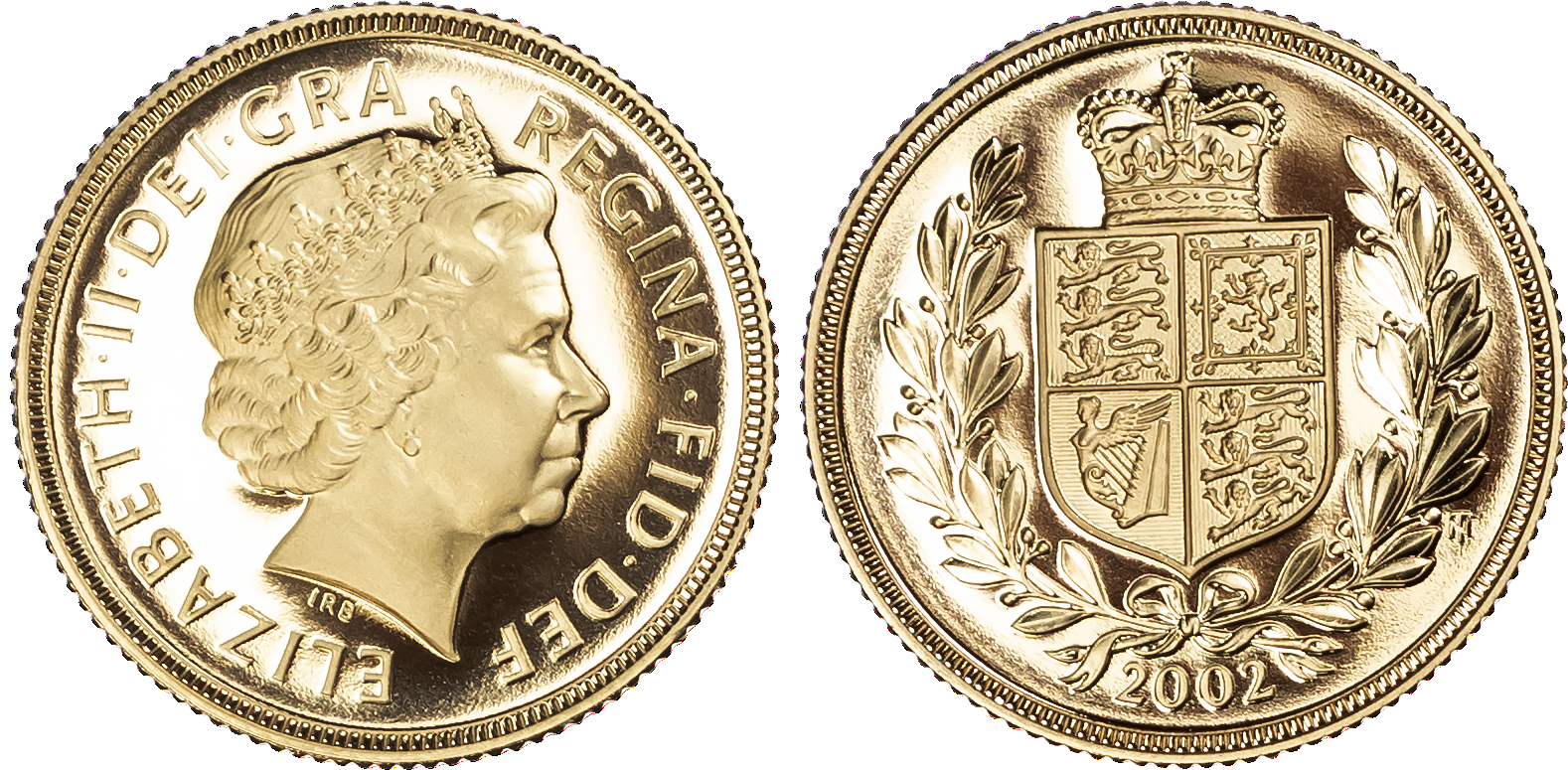 Elizabeth II (1952-2022), Proof Sovereign, 2002