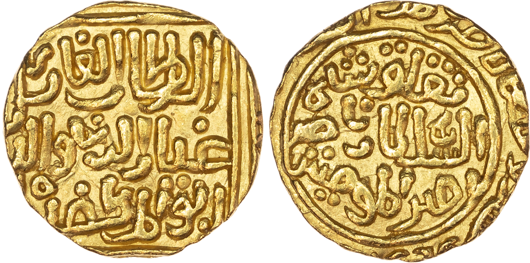 India, Sultans of Delhi, Ghiyath al‑din Tughluq (AH 720‑725 / 1320‑1325 AD), gold Tanka