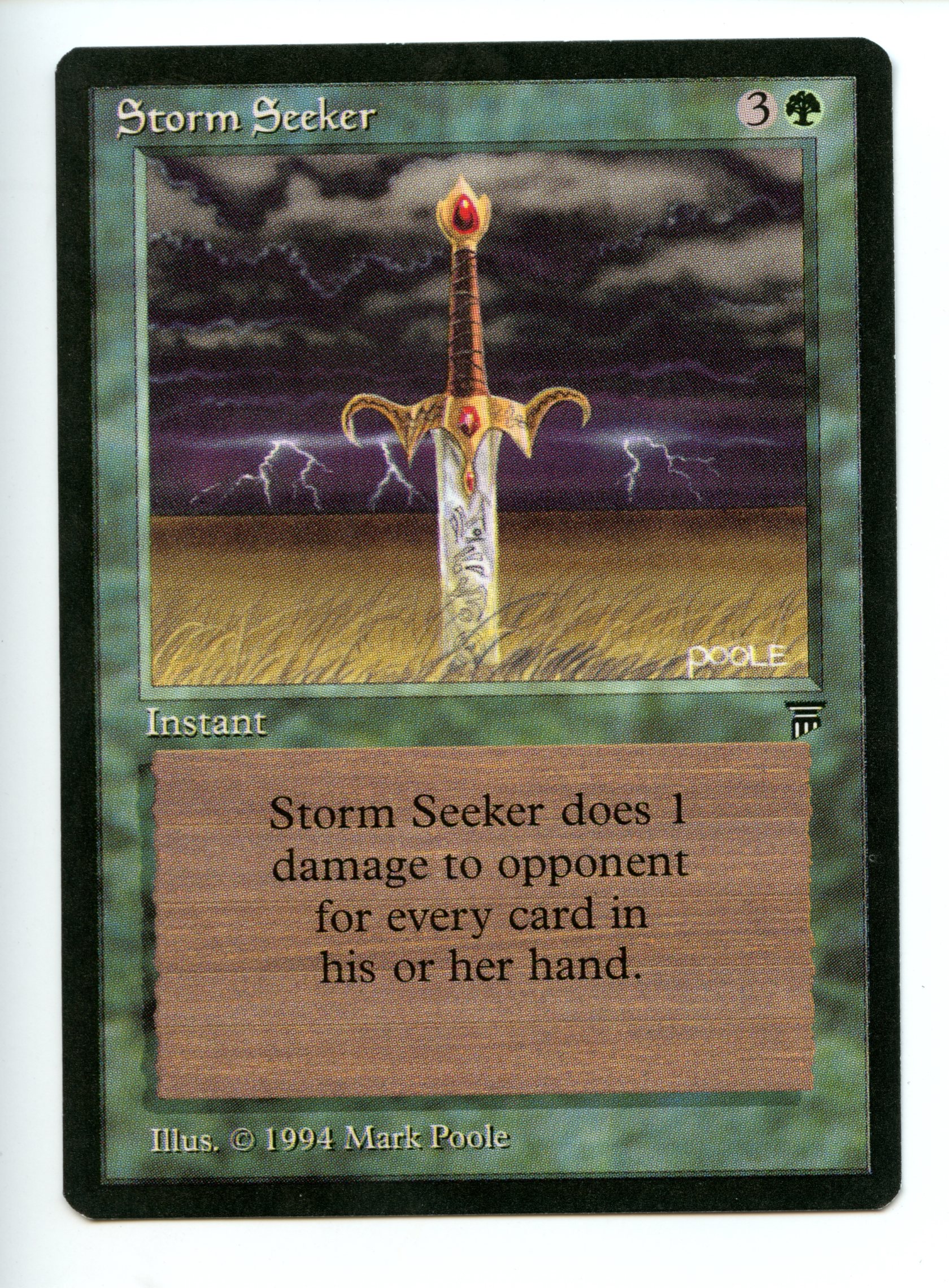 Magic the Gathering - Storm Seeker  - Legends - Lightly Played