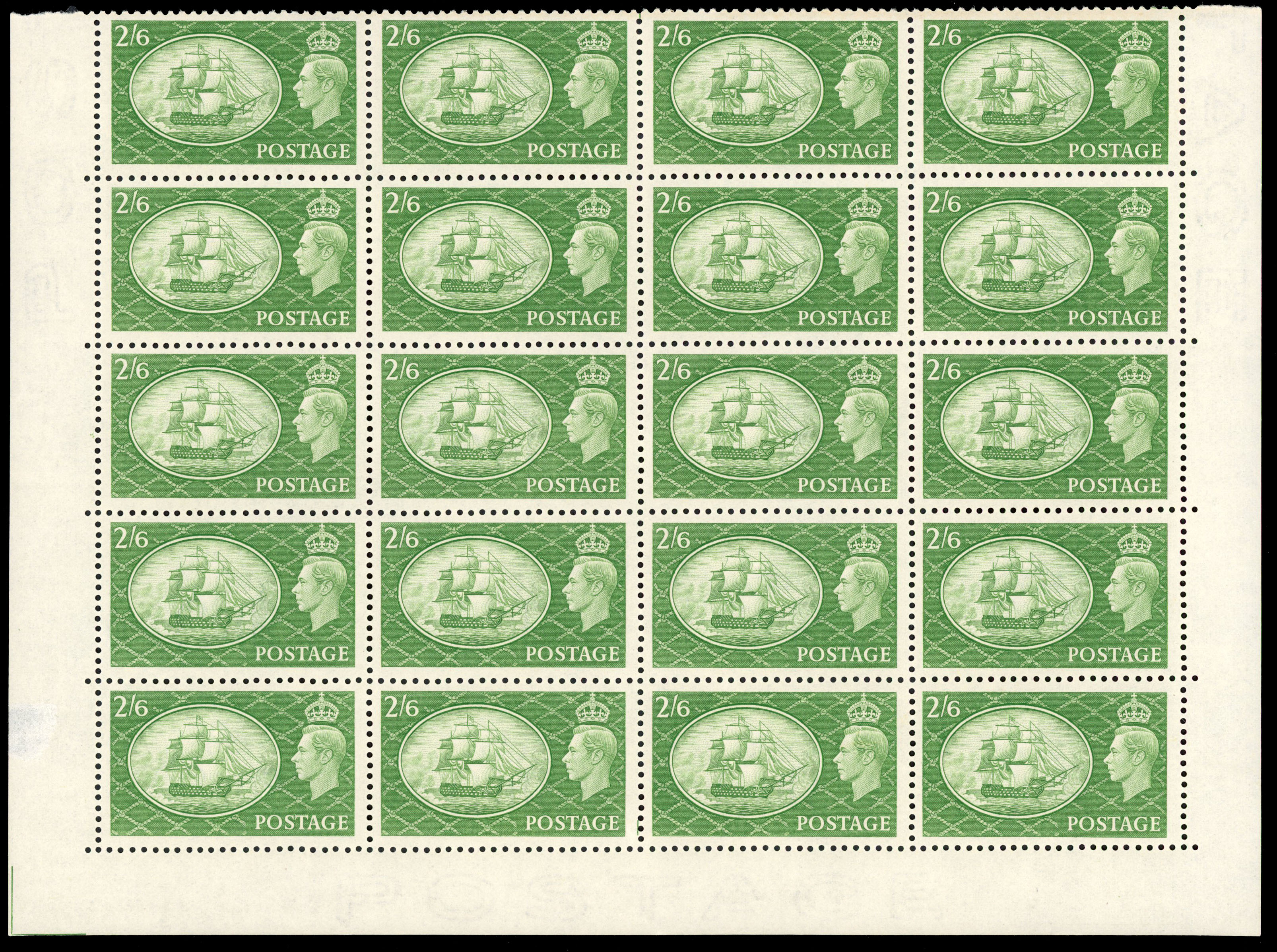 GB SG 509-512 blocks mint