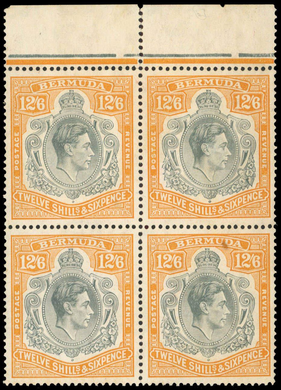 Bermuda SG 120a block mint