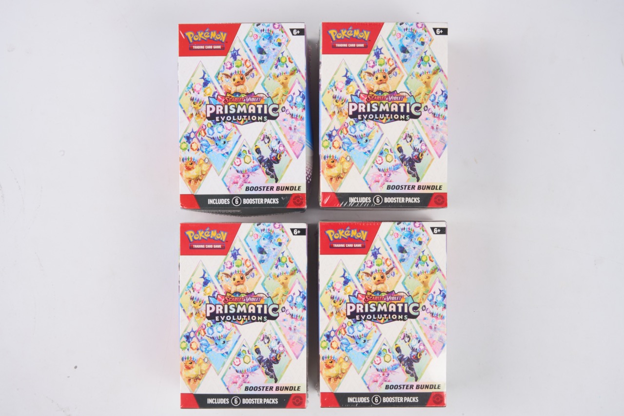 Prismatic Evolutions Booster Bundle x4 - Sealed