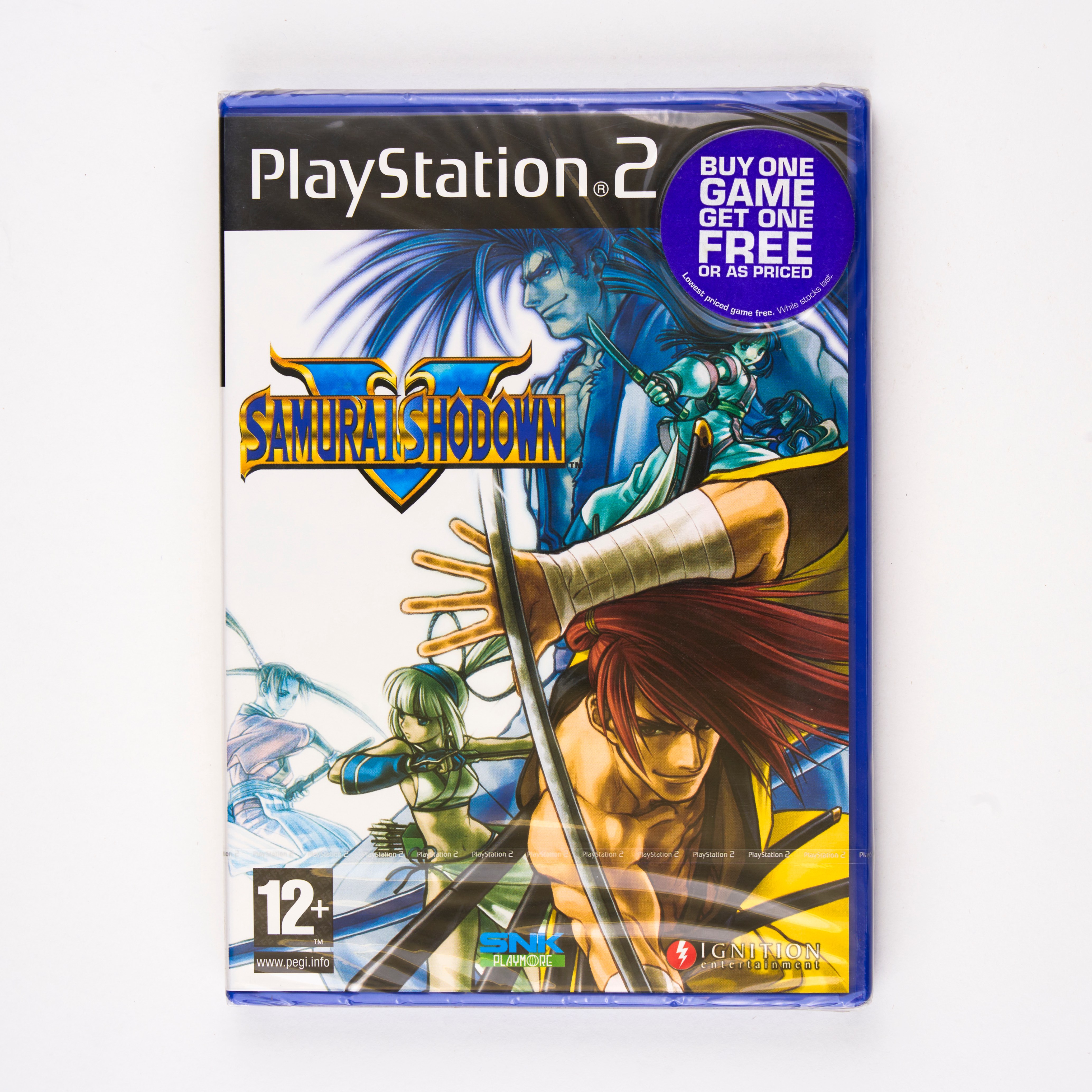 Sony  - Samurai Shodown V PAL - Playstation 2 - Sealed 