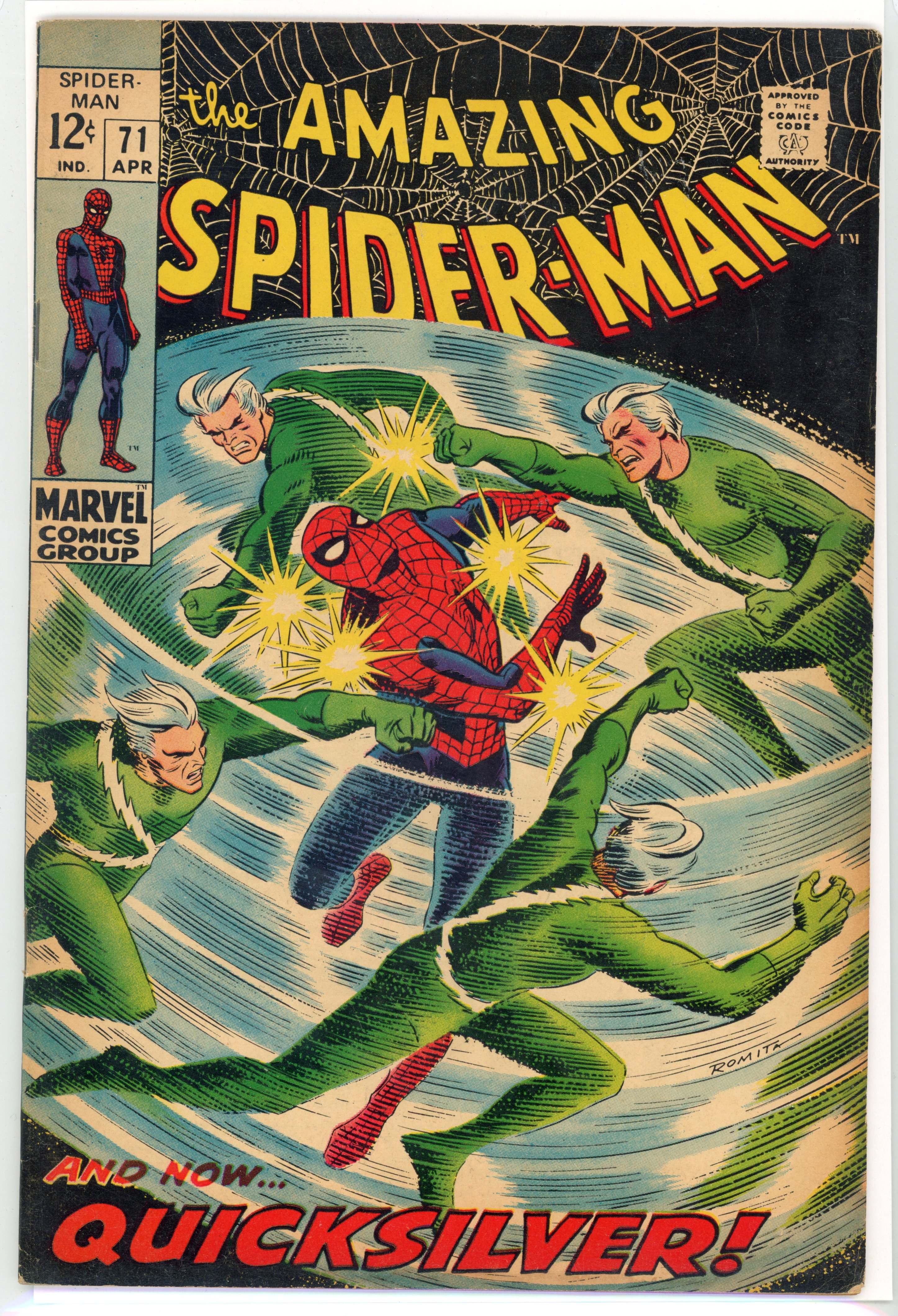 Amazing Spider-Man #71 (Marvel Comics, 1969)