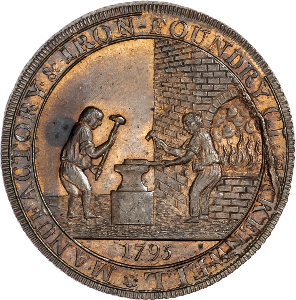 London - Holborn, Paul Skidmore mule (National Ser.) Halfpenny 1795