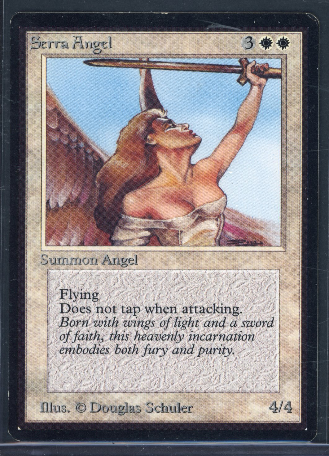 Magic The Gathering - Serra Angel - BETA - MOD Play/Good  